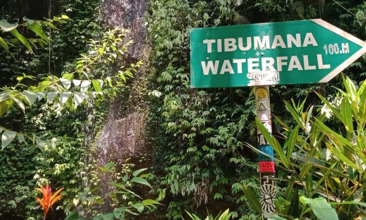 Lokasi Air Terjun Tibumana