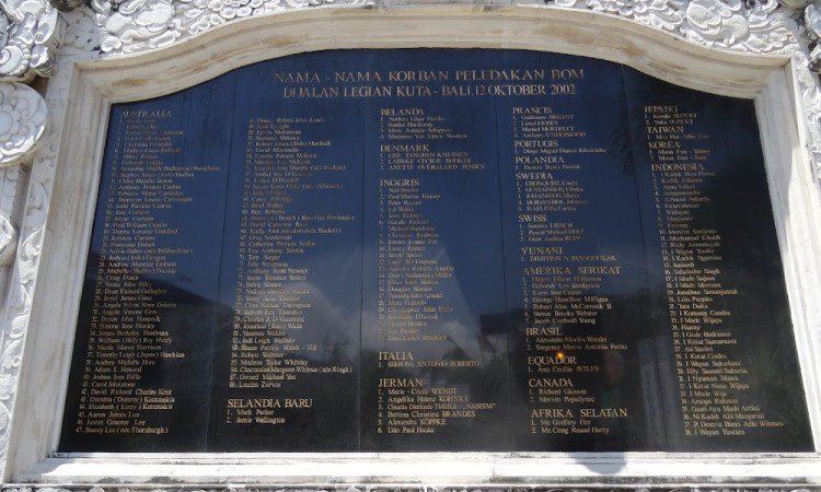 Daya Tarik Monumen Bom Bali