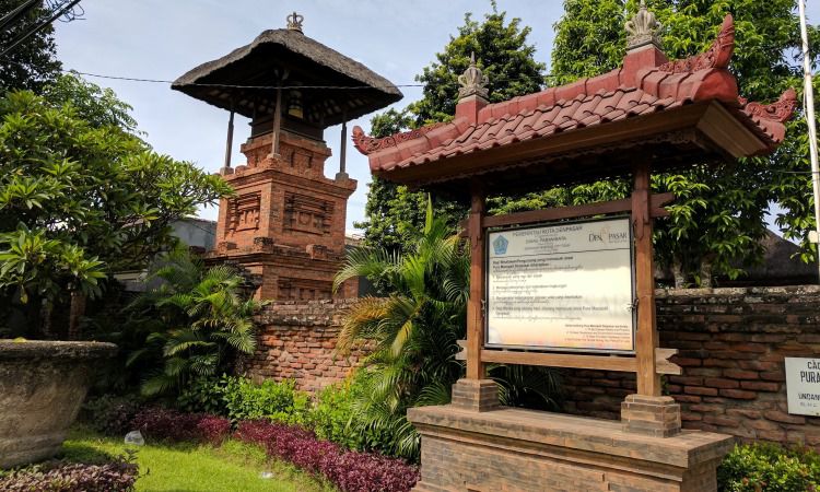 Fasilitas Penunjang di Pura Maospahit