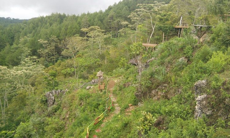 Ayunan Langit Watu Jaran, Wisata Penguji Adrenalin yang Patut Dicoba di Kulon Progo