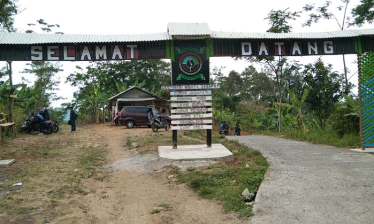 Tiket Masuk Di Wisata Alam Curug Jagapati Garut